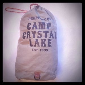 Friday 13th Camp Crystal lake backpack duffel!